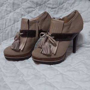 Cole Haan Nike Air Fur Platform Heels